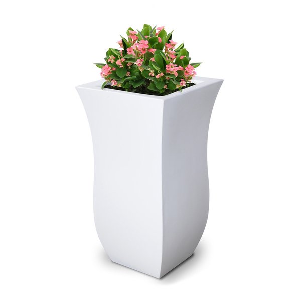 Mayne Valencia 30" Tall Planter - White 5874-W